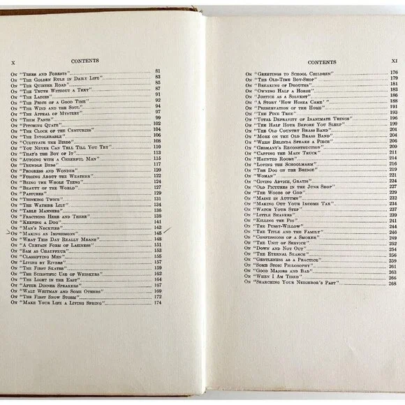 SIGNED Just Talks On Common Themes Autographed Ltd 1st Edition 101/1050 1919 HBS - Picture 5 of 7